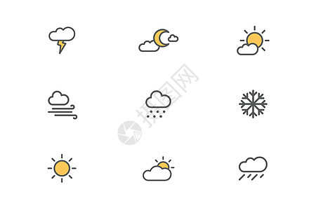 天气类图标图片