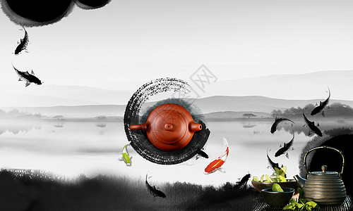 茶道海报茶文化设计图片