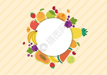 夏季水果素材合集图片