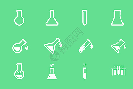 化学科研图标背景图片