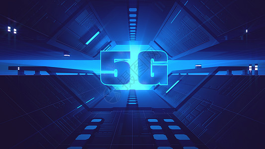 科技5G技术背景图片