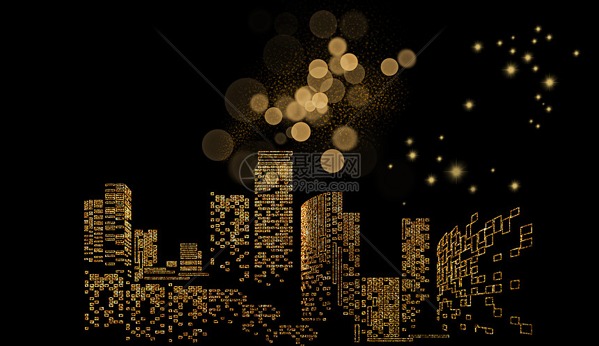 房地产黑金海报背景素材图片素材 正版创意图片 摄图网