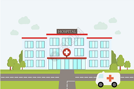 医疗卫生救护车免抠元素高清图片