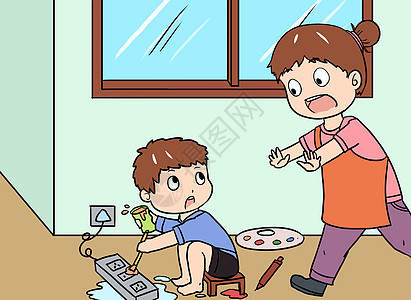 安全用电背景图片