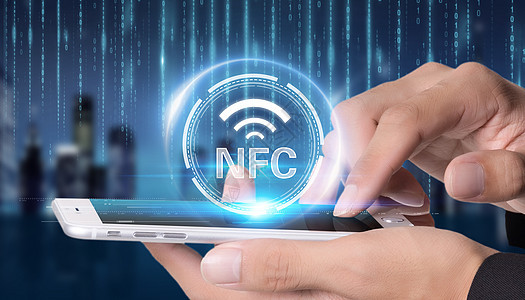 NFC科技背景背景图片