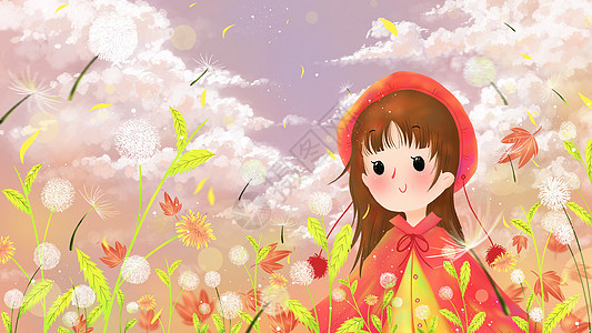 蒲公英插画插画 蒲公英插画卡通 蒲公英插画手绘图片下载 摄图网