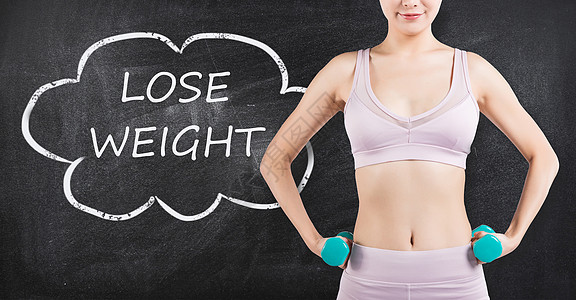 健身房海报减肥设计图片