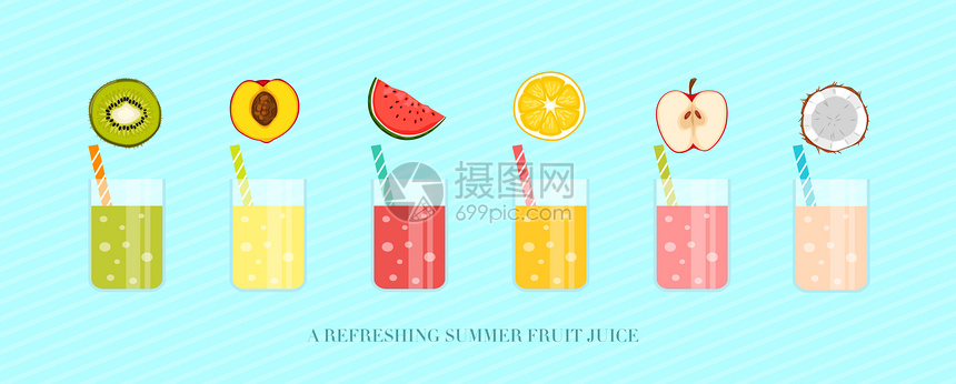 水果果汁饮品图片