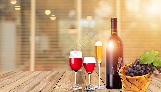 葡萄酒液体红酒场景设计图片