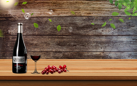 红酒主题背景背景图片