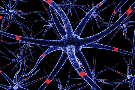 神经科学细胞背景图片