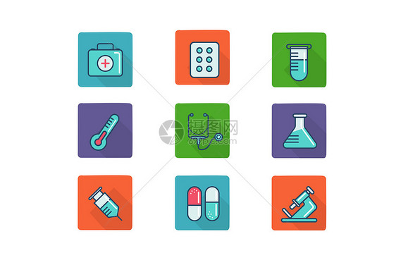 医疗类图标图片