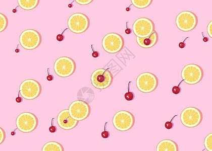 粉色水果背景背景图片