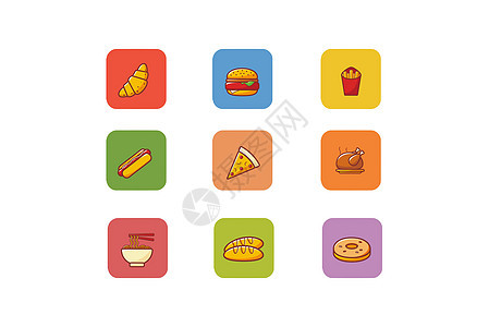 食品餐饮类图标图片