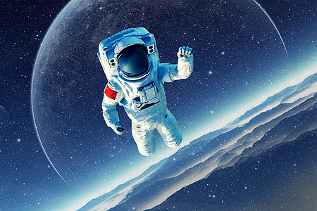 太空宇航员航空科技高清图片