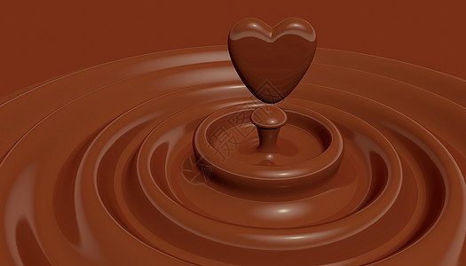 浪漫心情巧克力图片