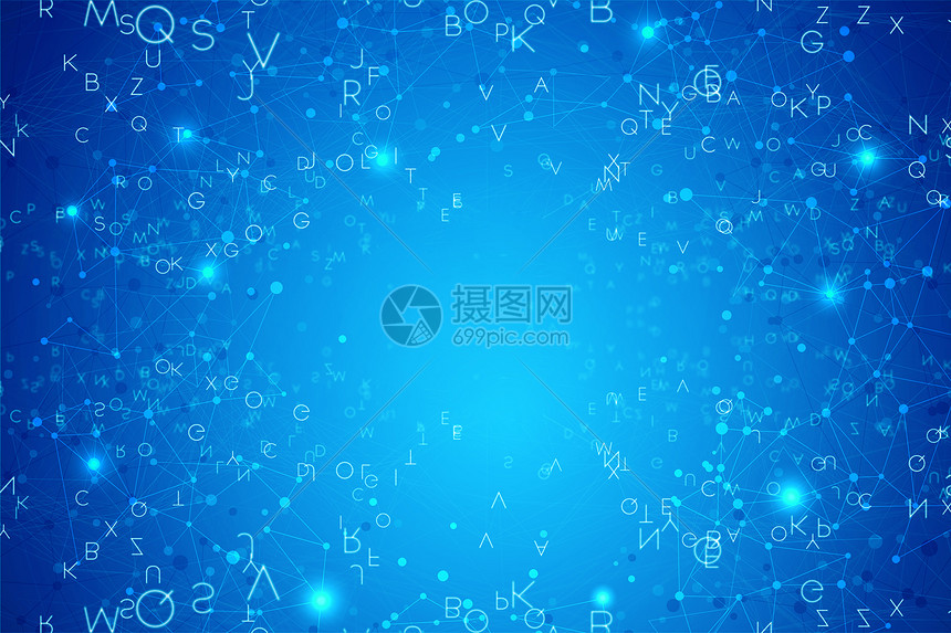 抽象数字图片