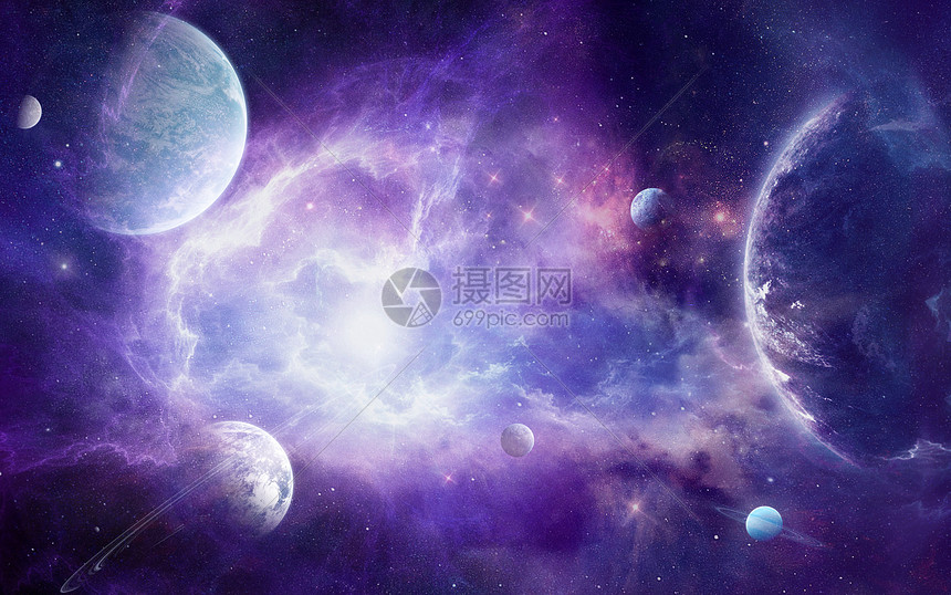 科幻宇宙星球图片