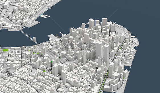 城市场景模型图片