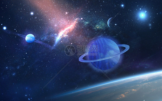 梦幻星空图片