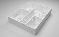 室内住宅模型图片