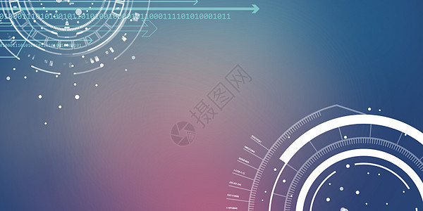 机电元素的光盘行动海机械科技渐变背景设计图片