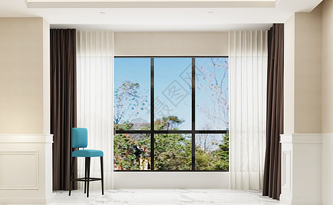 简约家居窗户一角图片素材