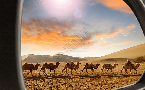 唱片沙漠背景图片