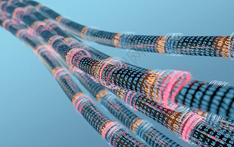 电线创意科技光纤背景设计图片