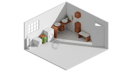 住宅室内模型图片