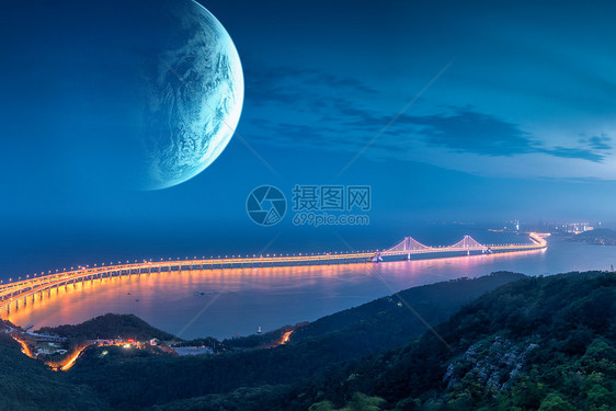 夜晚的天空图片