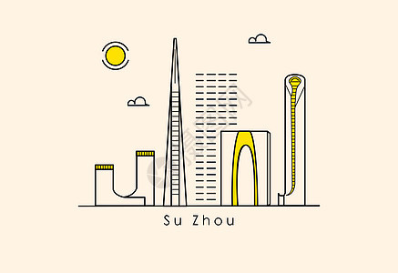 苏州城市建筑图片