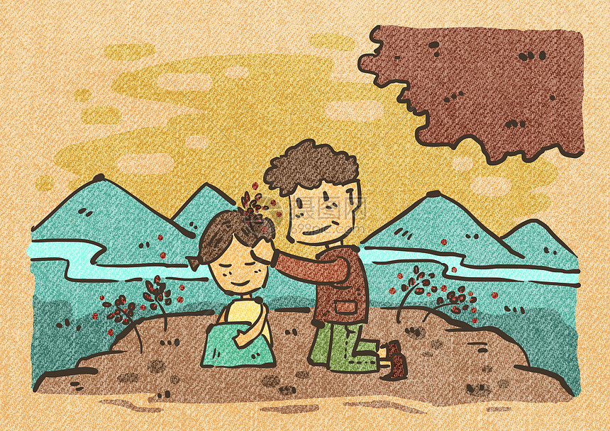 插茱萸插画图片下载-正版图片400651843-摄图网