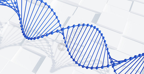 DNA双螺旋结构背景图片