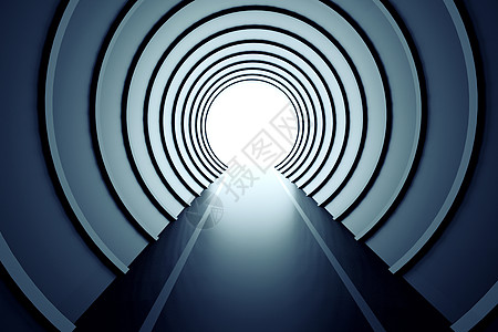 隧道空间场景图片
