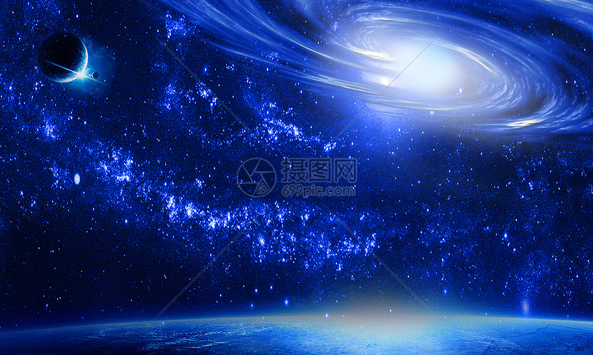 梦幻星空背景图片素材 正版创意图片 摄图网