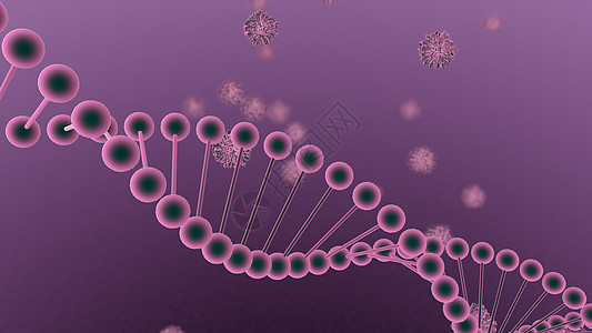 DNA基因链条图片