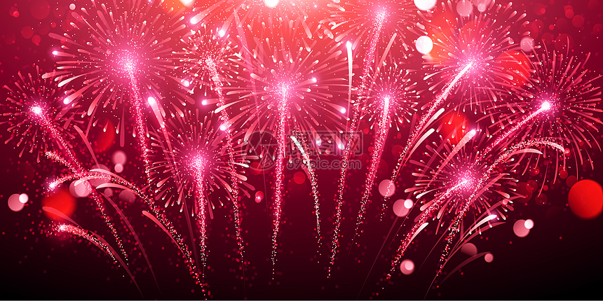 烟火图片素材 正版创意图片 摄图网