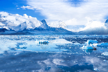 冰川冰川融化高清图片