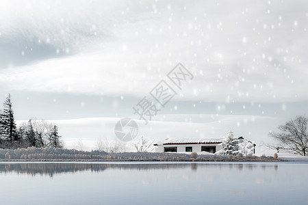 冬季雪景图片