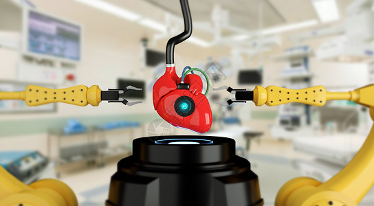 身体跳动机械智能心脏设计图片