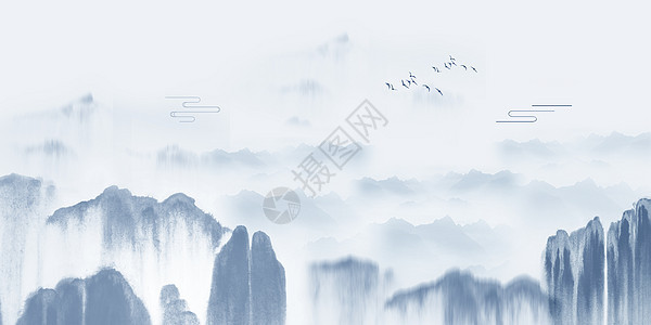中国风水墨图片