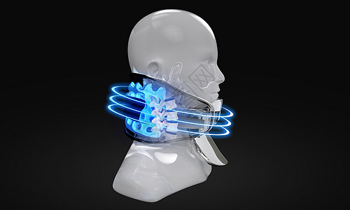 颈椎骨牵引器高清图片