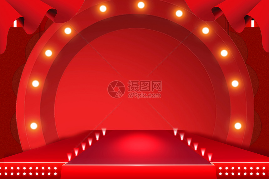 红色舞台背景图片素材 正版创意图片 摄图网 红色舞台背景图片素材 正版创意图片 摄图网