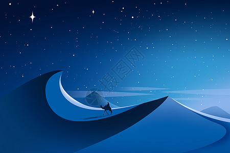 沙漠星空背景图片 沙漠星空背景素材 沙漠星空背景高清图片 摄图网图片下载
