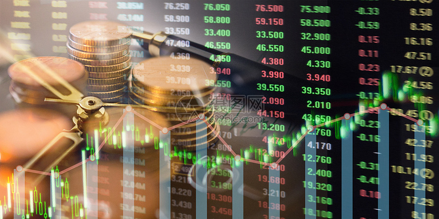 金融曲线图片素材-正版创意图片400968039-摄图网