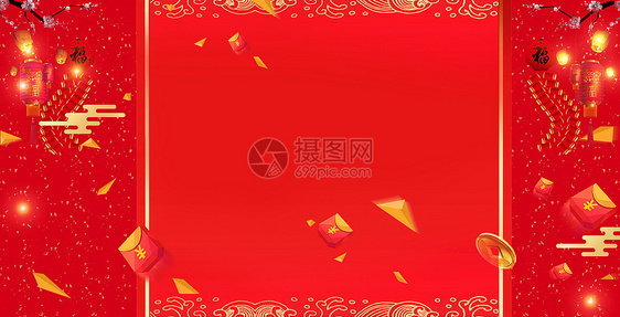 新年放鞭炮图片