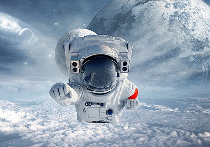 外太空宇航员超人设计图片