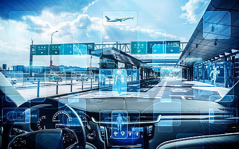 自动驾驶智能交通图片