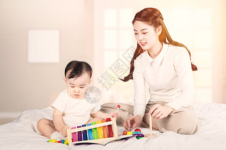 母亲与婴儿婴儿教育设计图片